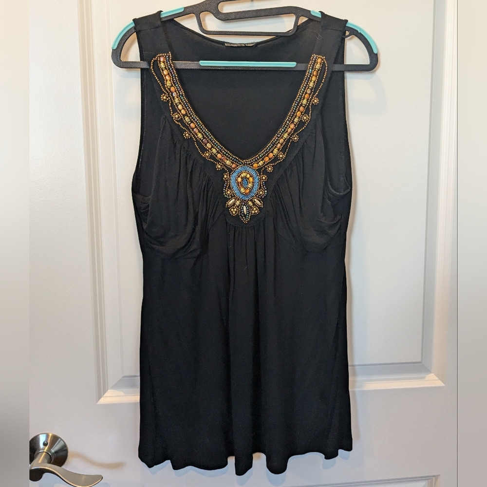 Women's Spense Beaded Tank Top